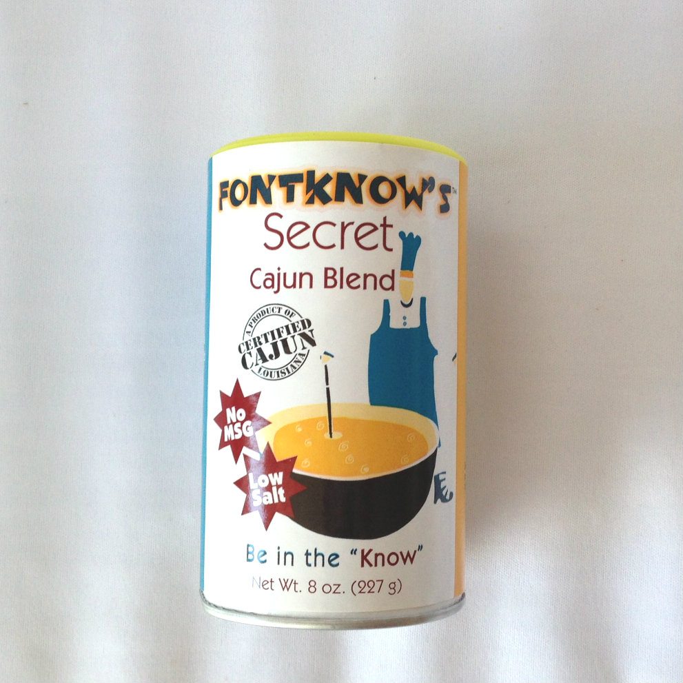 FontKnow's Secret Cajun Blend Seasoning
